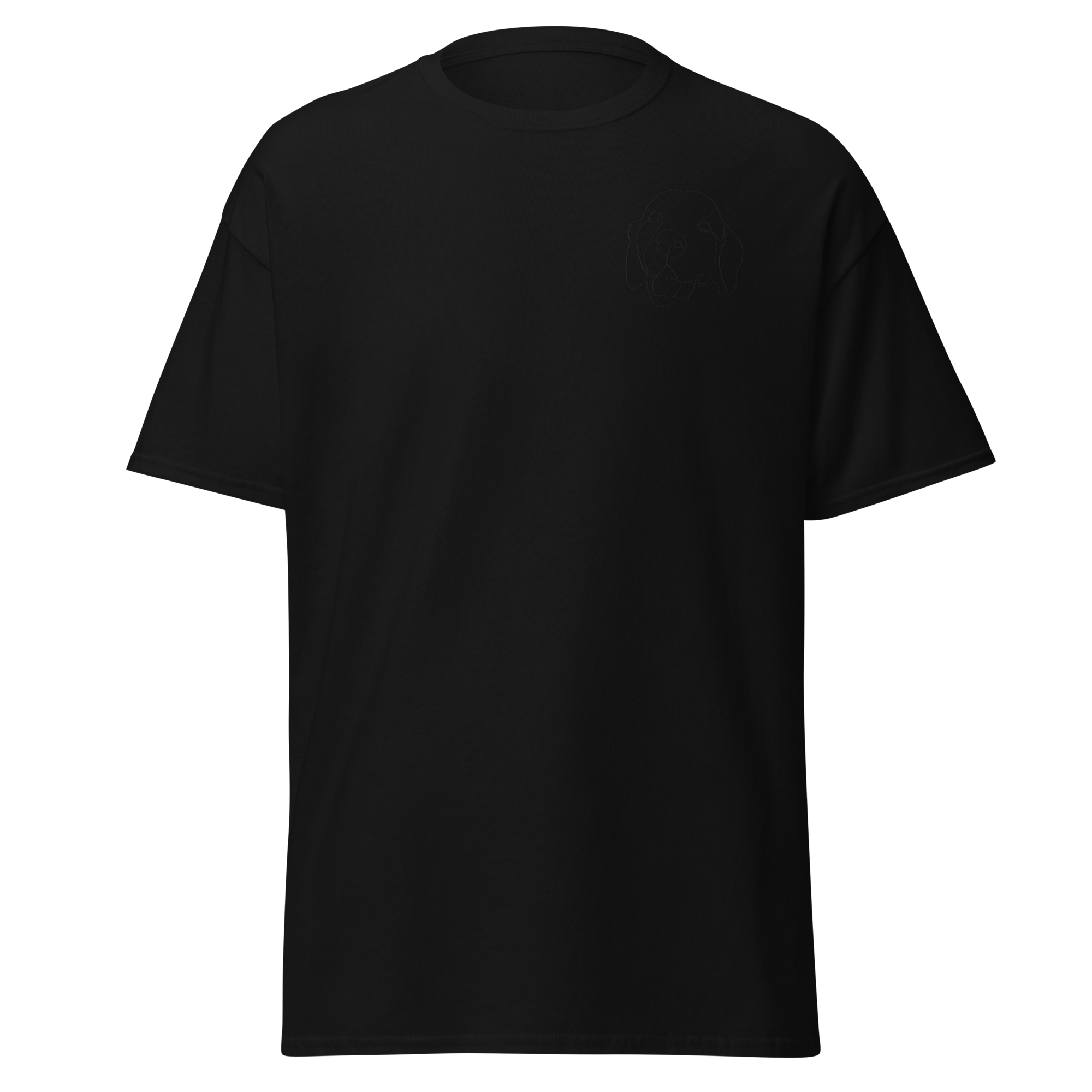 Personalized Pet Embroidered T-Shirt | Custom Design