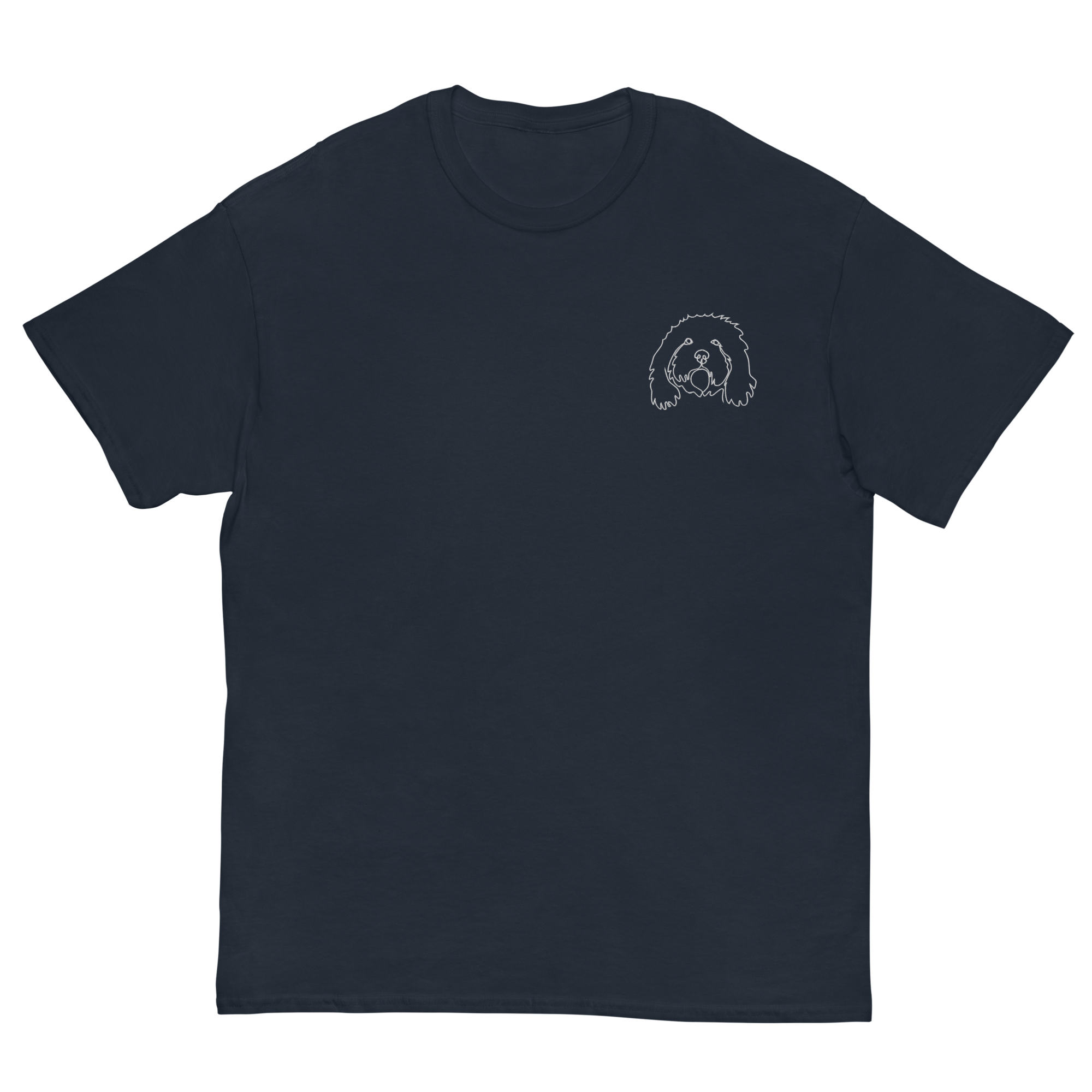 Personalized Pet Embroidered T-Shirt | Custom Design