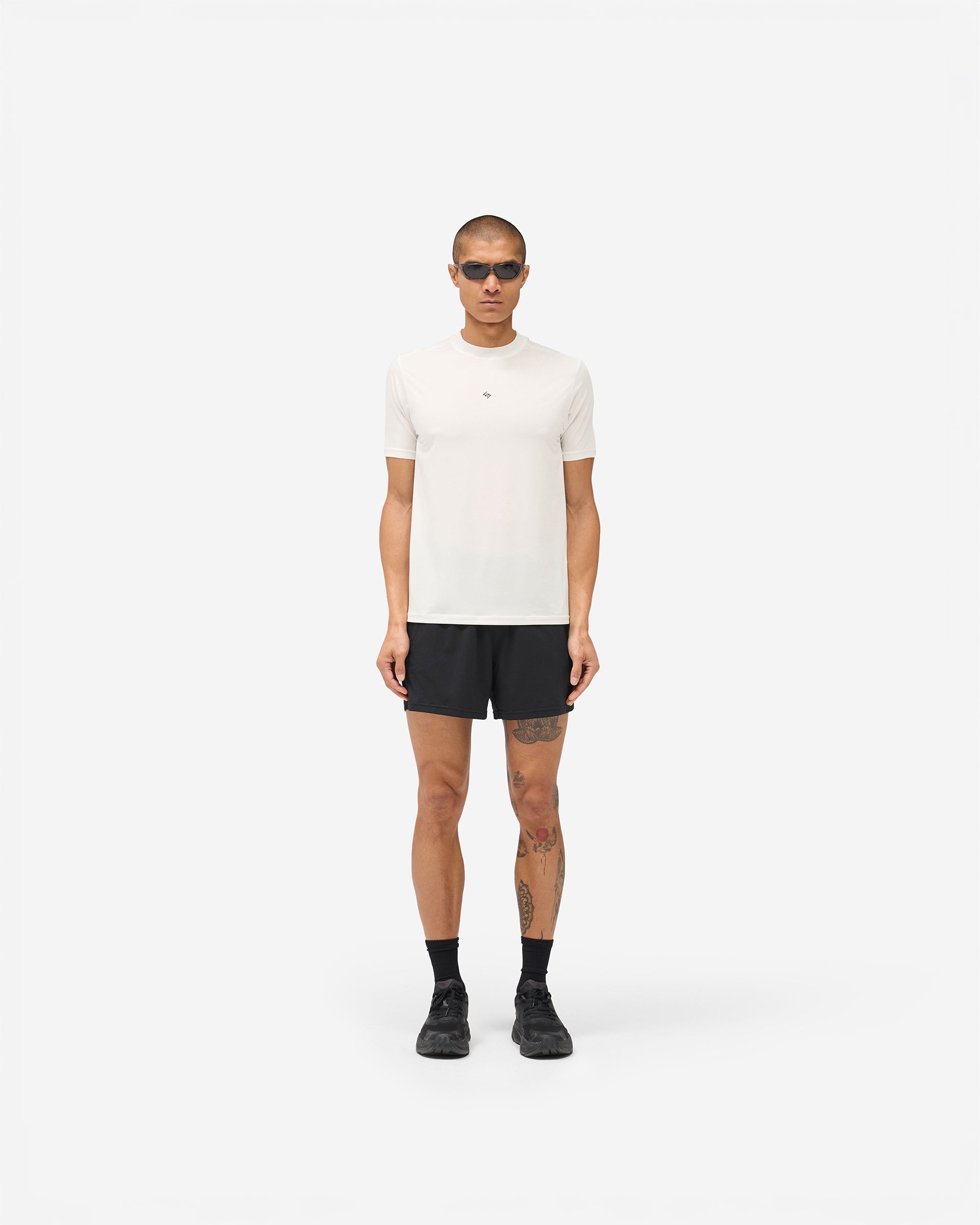 247 DNA Mesh T-Shirt - Flat White