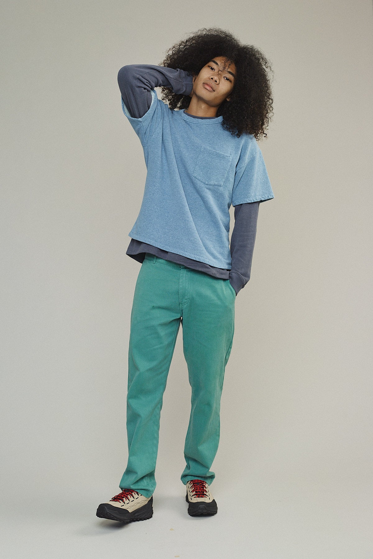 Heathered Baseline Pocket Fleece