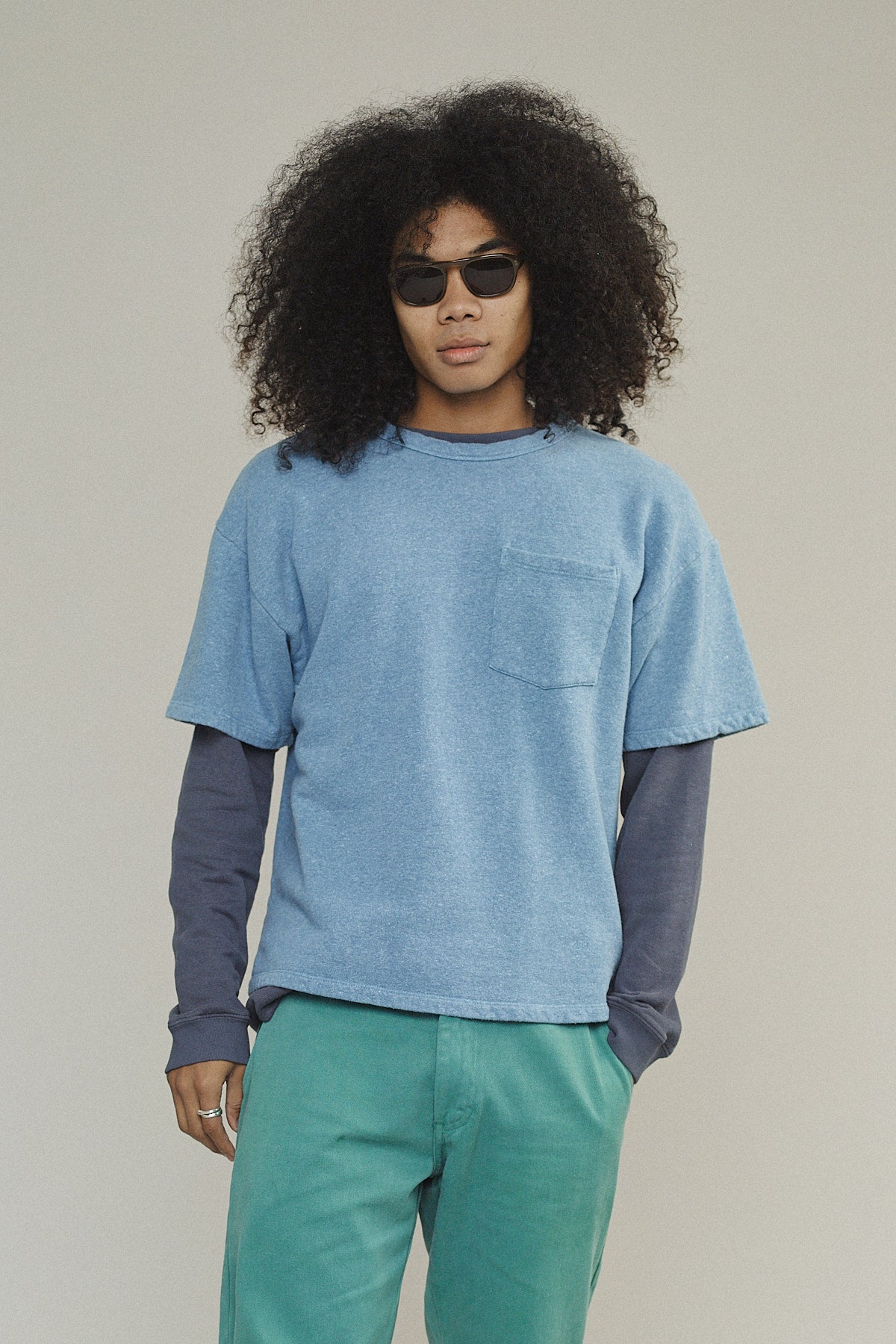 Heathered Baseline Pocket Fleece
