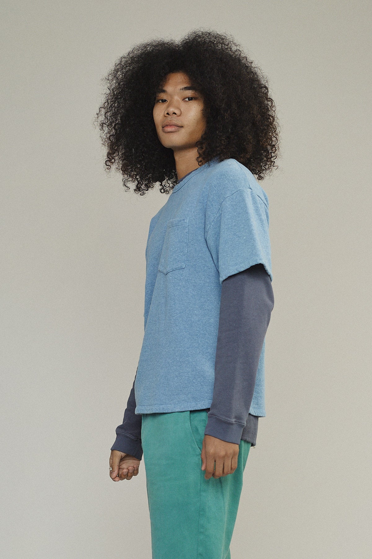 Heathered Baseline Pocket Fleece