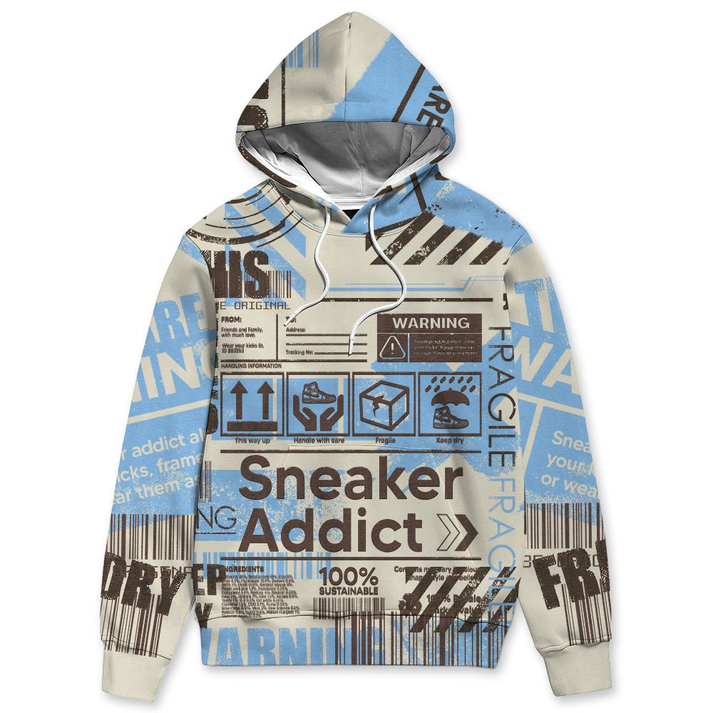 TVSC Zoom Field Jaxx Leche Blue NastyJamz Hoodie Match Sneaker Addict All-Over Print Warning
