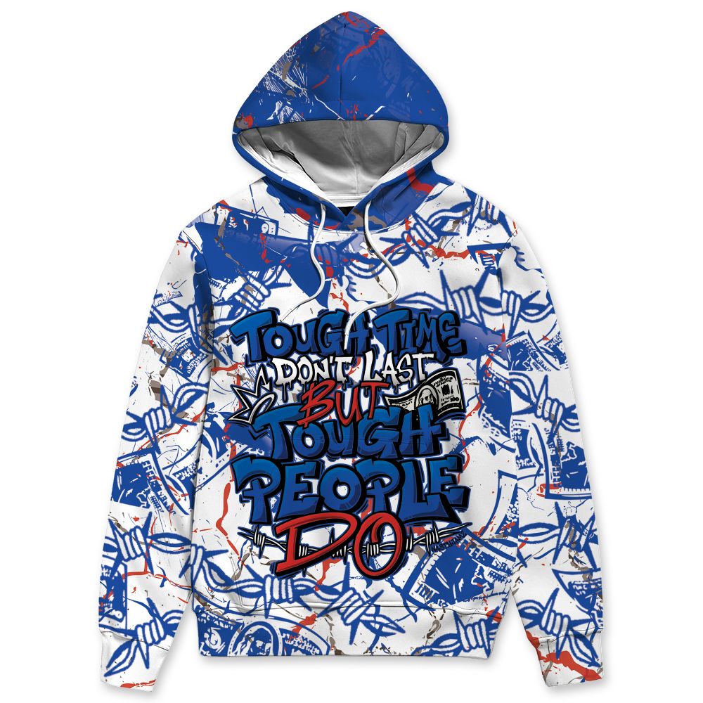 Seoul 2.0 3s 0.NastyJamz Hoodie Match Tough People Never Fall All-Over Print