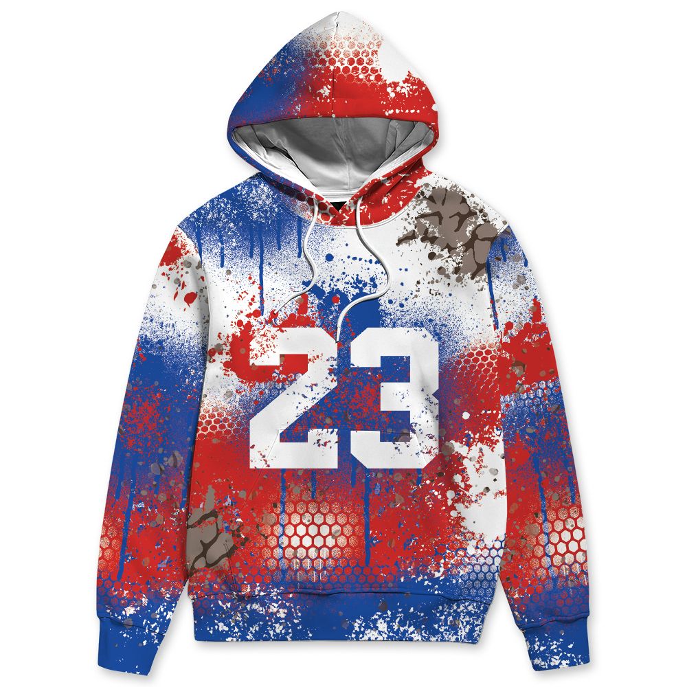 Seoul 2.0 3s 0.NastyJamz Hoodie Match 23 Painted Graffiti All-Over Print