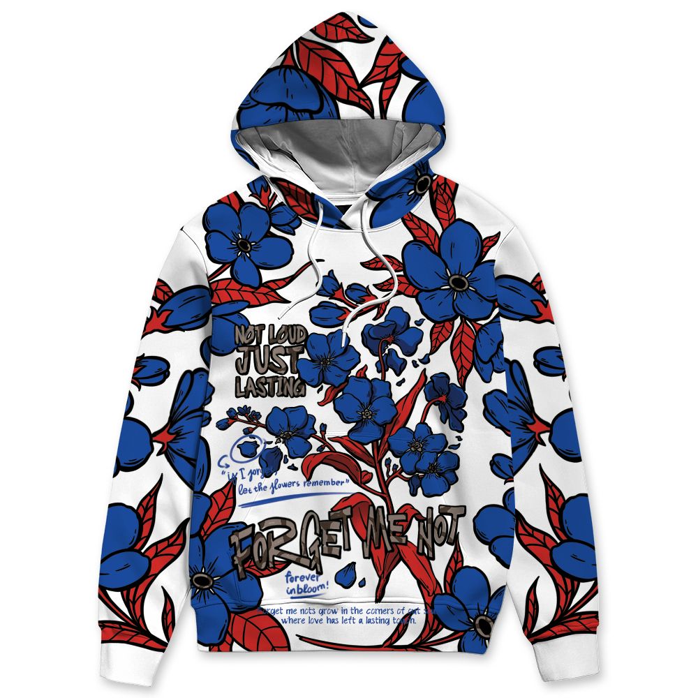 Seoul 2.0 3s 0.NastyJamz Hoodie Match Forget Me Not All-Over Print Bloom
