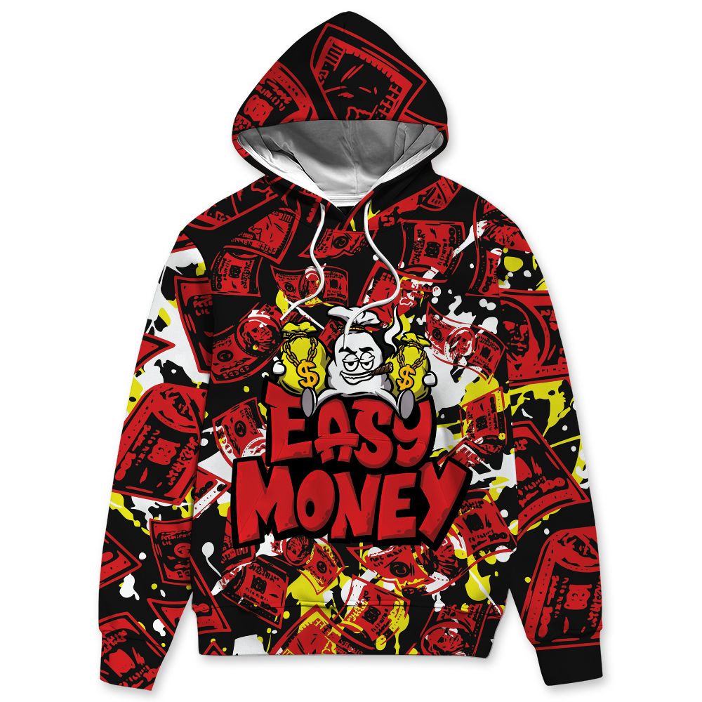 Ferrari 14s NastyJamz Hoodie Match Easy Money All-Over Print