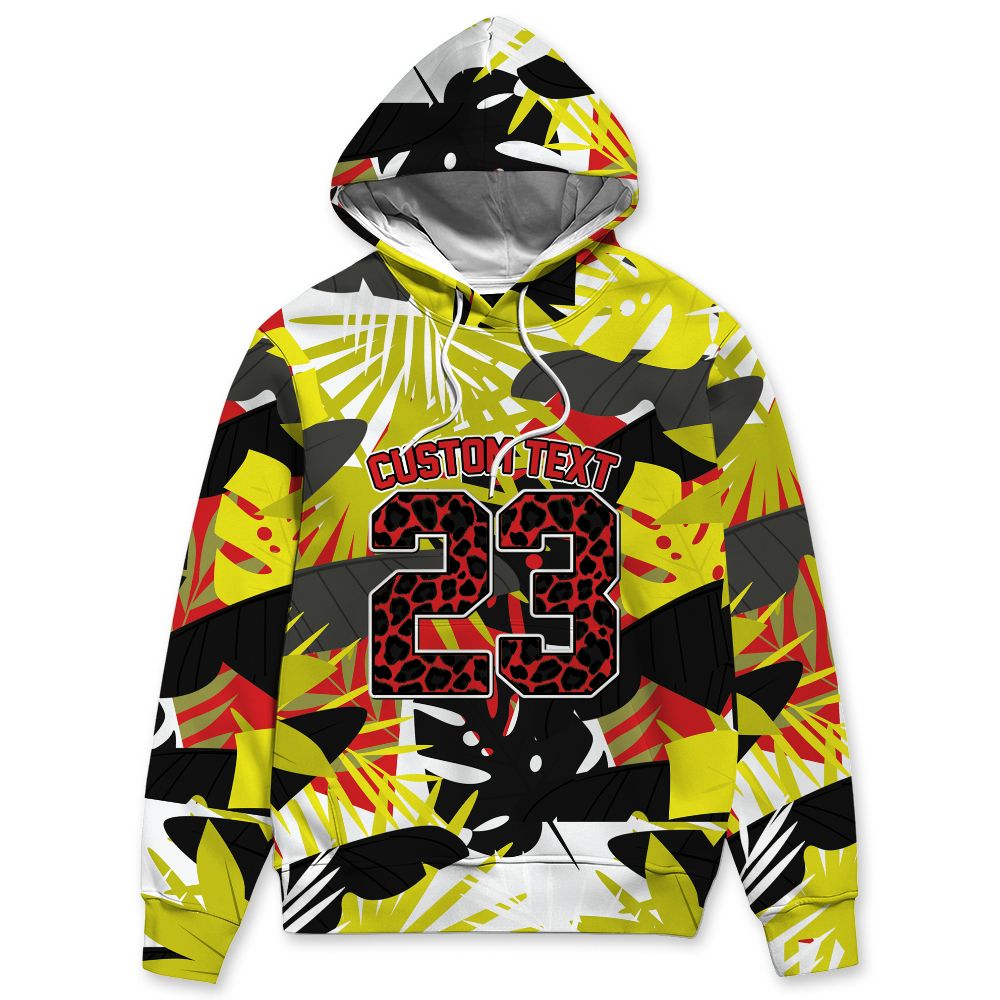 Ferrari 14s NastyJamz Hoodie Match Custom 23 Leopard All-Over Print