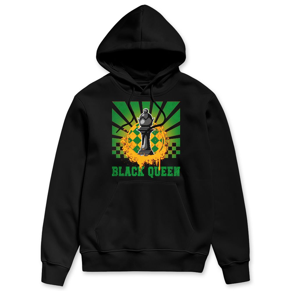 AF 1 Low Lucky Green NastyJamz Hoodie Match Black Queen Collection