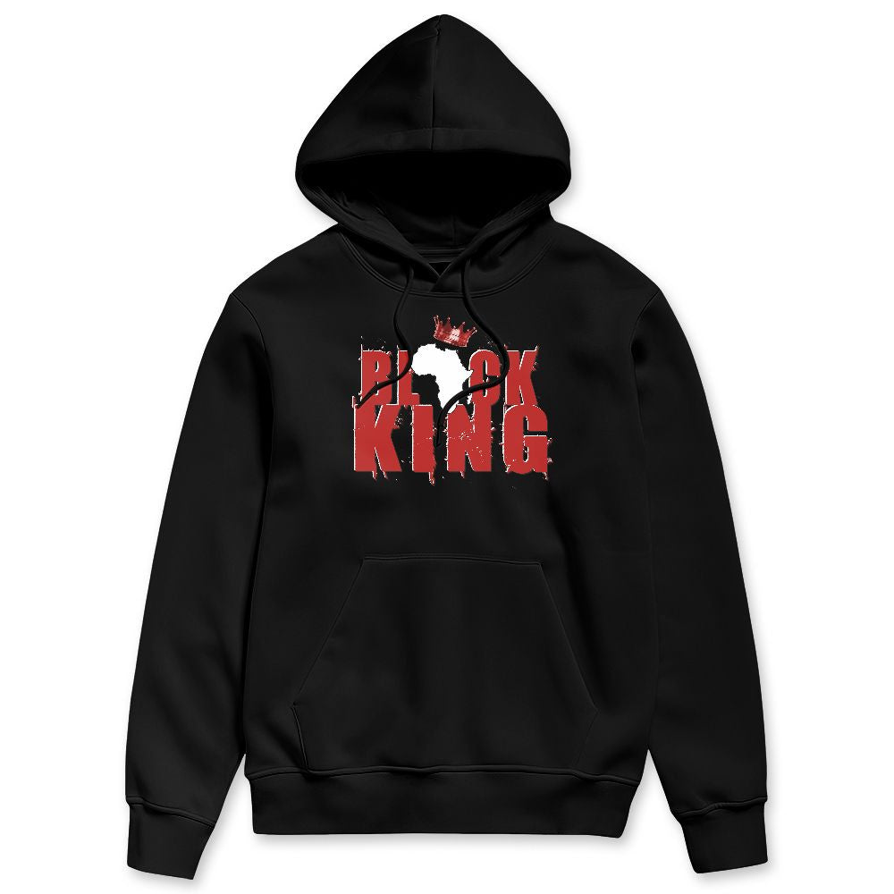 AM Uptempo Bulls NastyJamz Hoodie Match Black King Crown