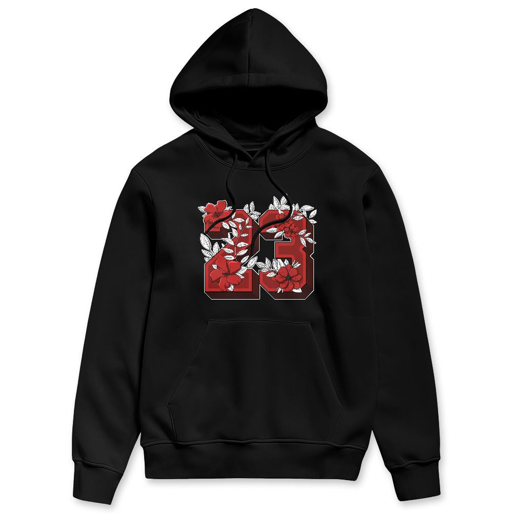 AM Uptempo Bulls NastyJamz Hoodie Match 23 Floral