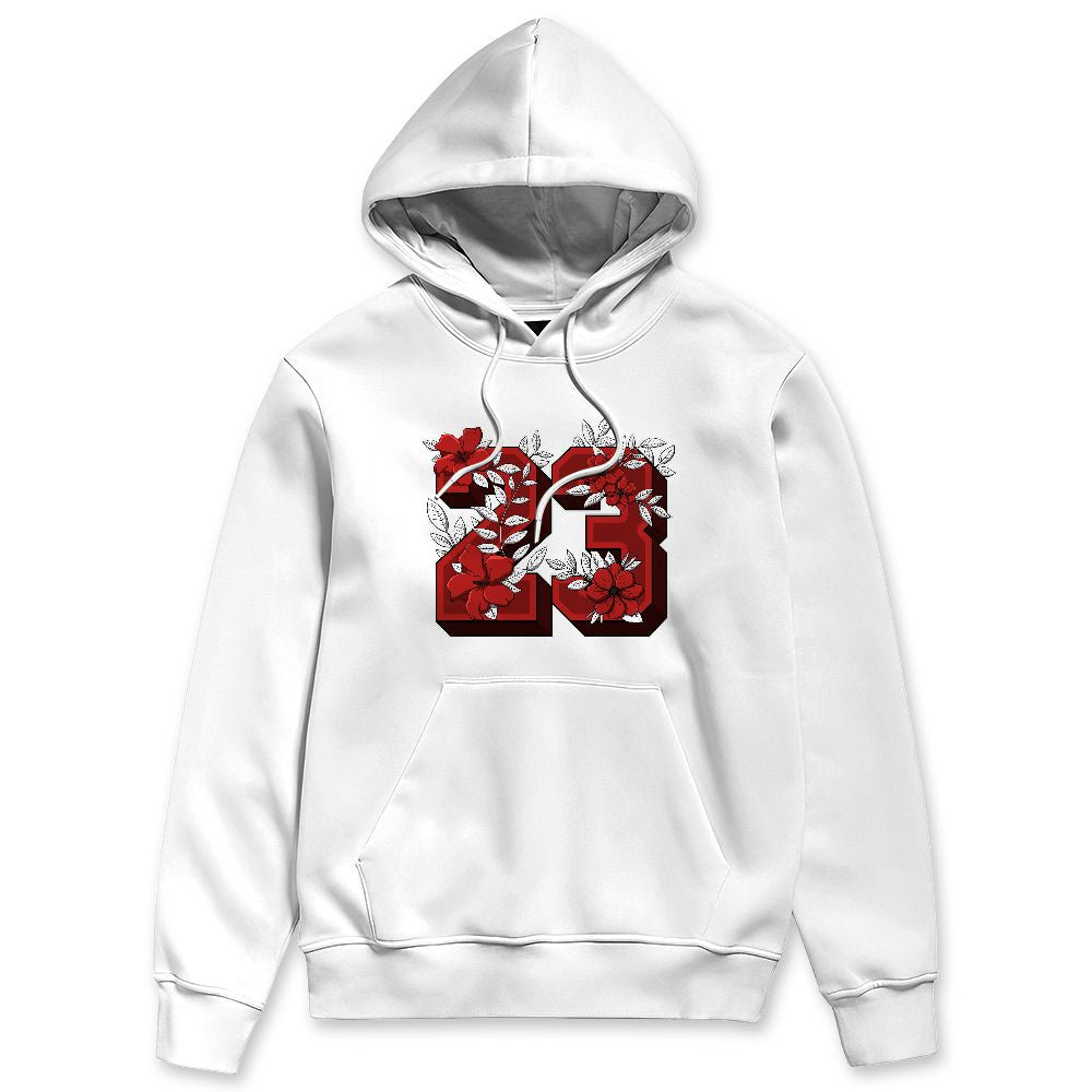 AM Uptempo Bulls NastyJamz Hoodie Match 23 Floral