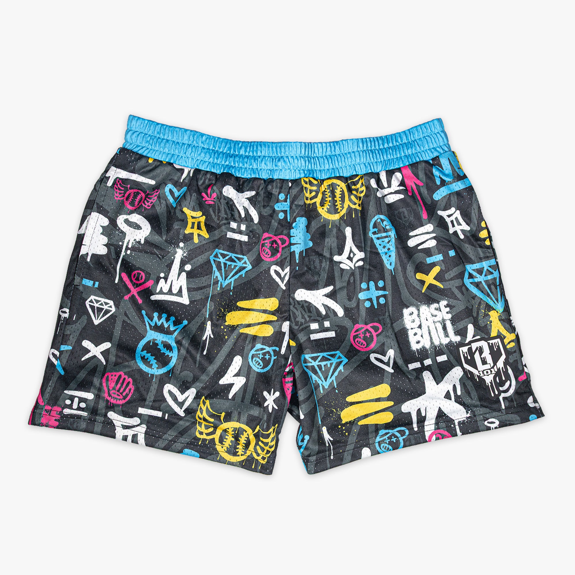 Graffiti Drip Shorts