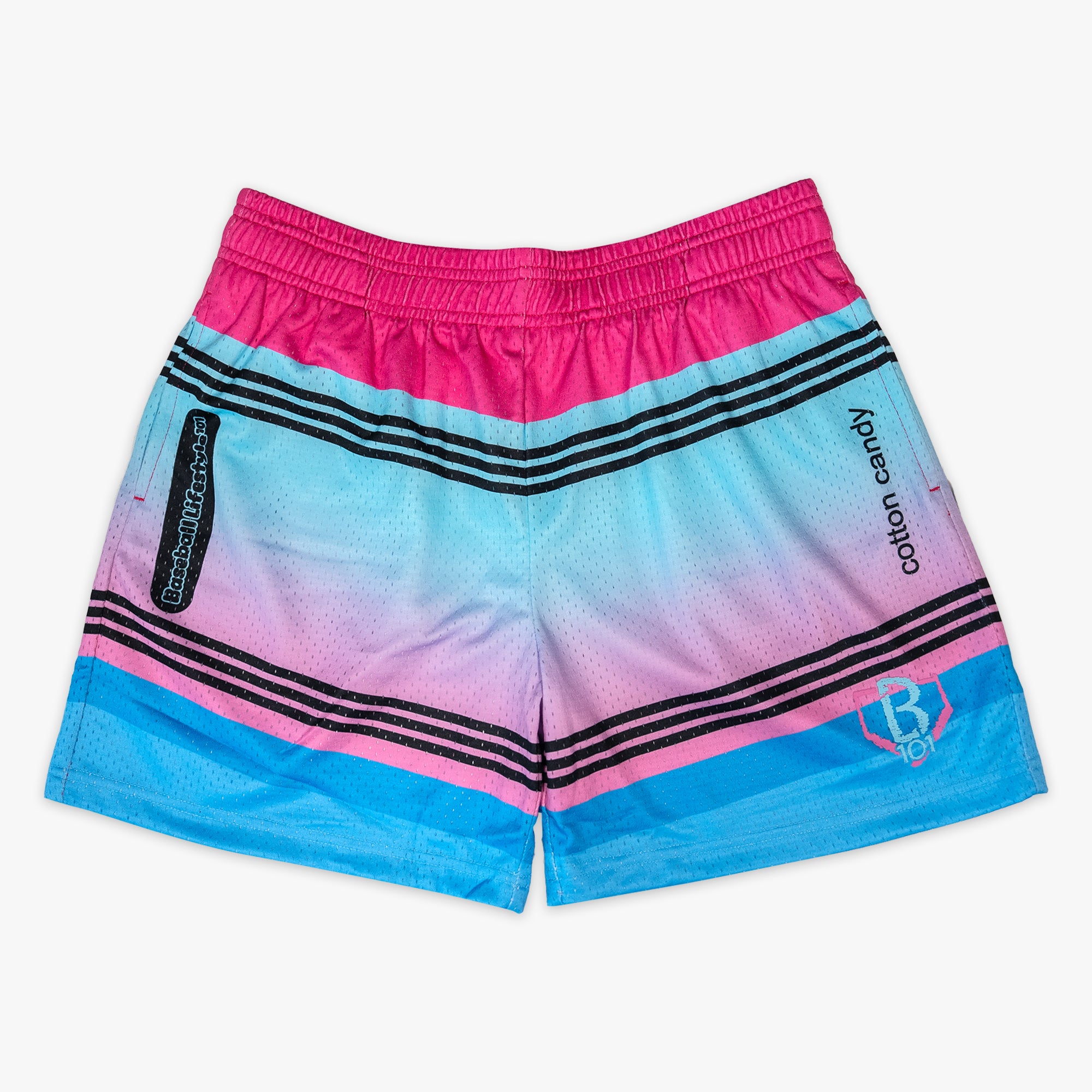 Crayon Shorts - Cotton Candy Gradient