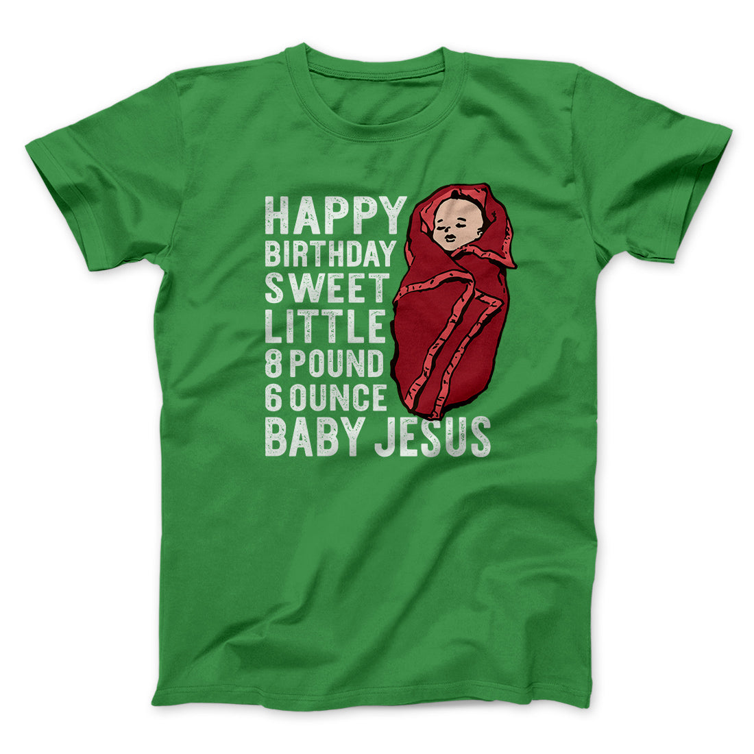 Happy Birthday Baby Jesus Men/Unisex T-Shirt